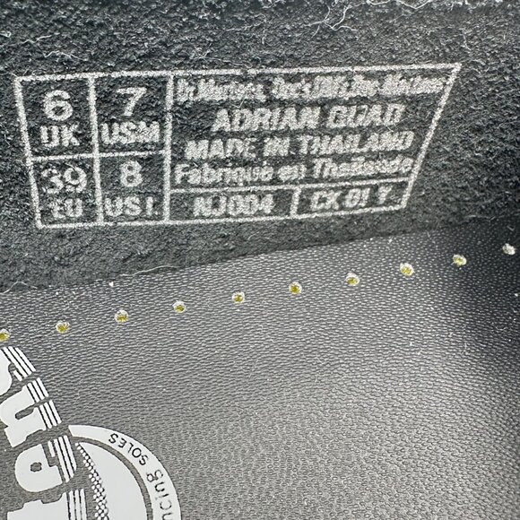 Dr. Martens Adrian Quad Black Leather Tassel Platform Loafers Women's 8 Men’s 7 - Picture 8 of 8